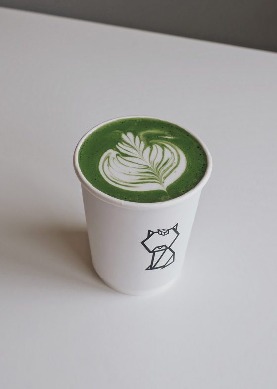 Hot Ren Matcha Latte