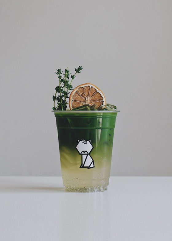 Matcha White Grape Mocktail Le Blanc