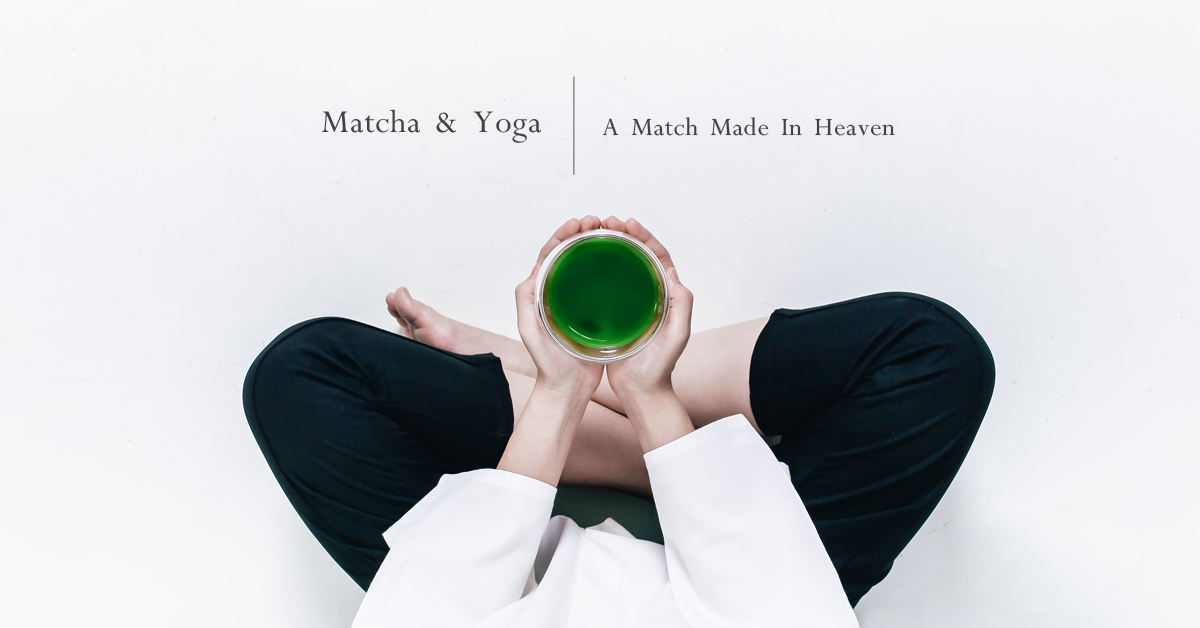 matcha and yoga