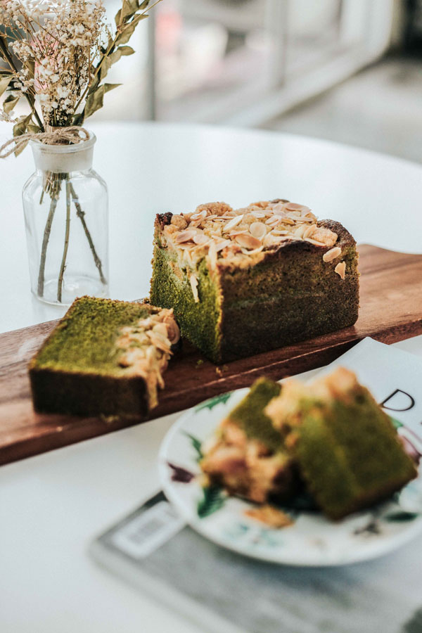 Matcha Mango Loaf