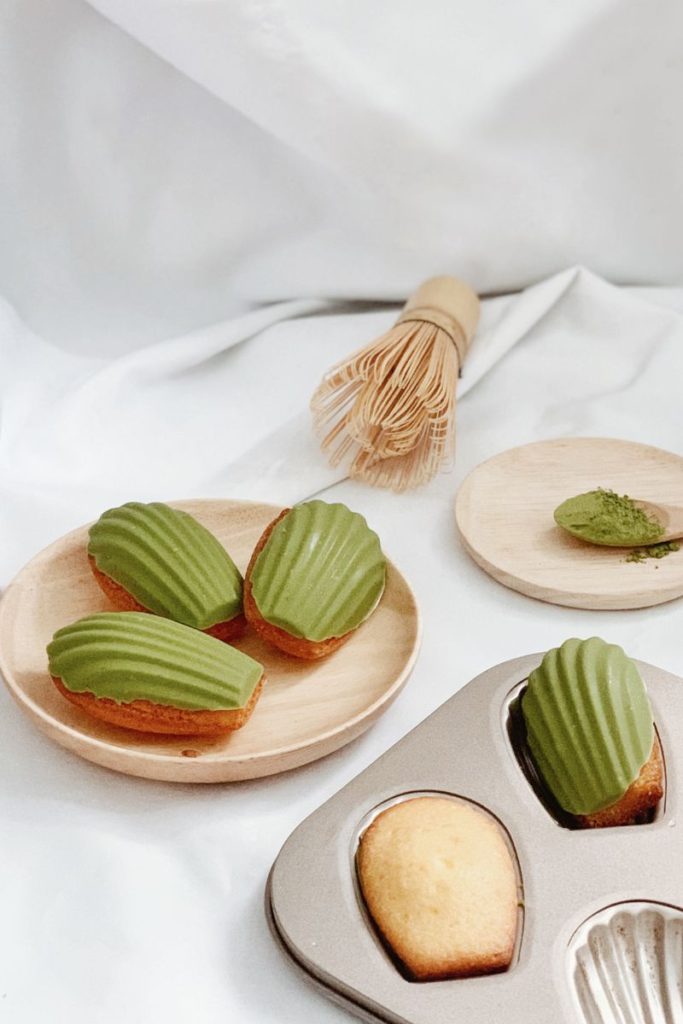 Matcha-Coated Madeleines Recipe | Niko Neko Matcha