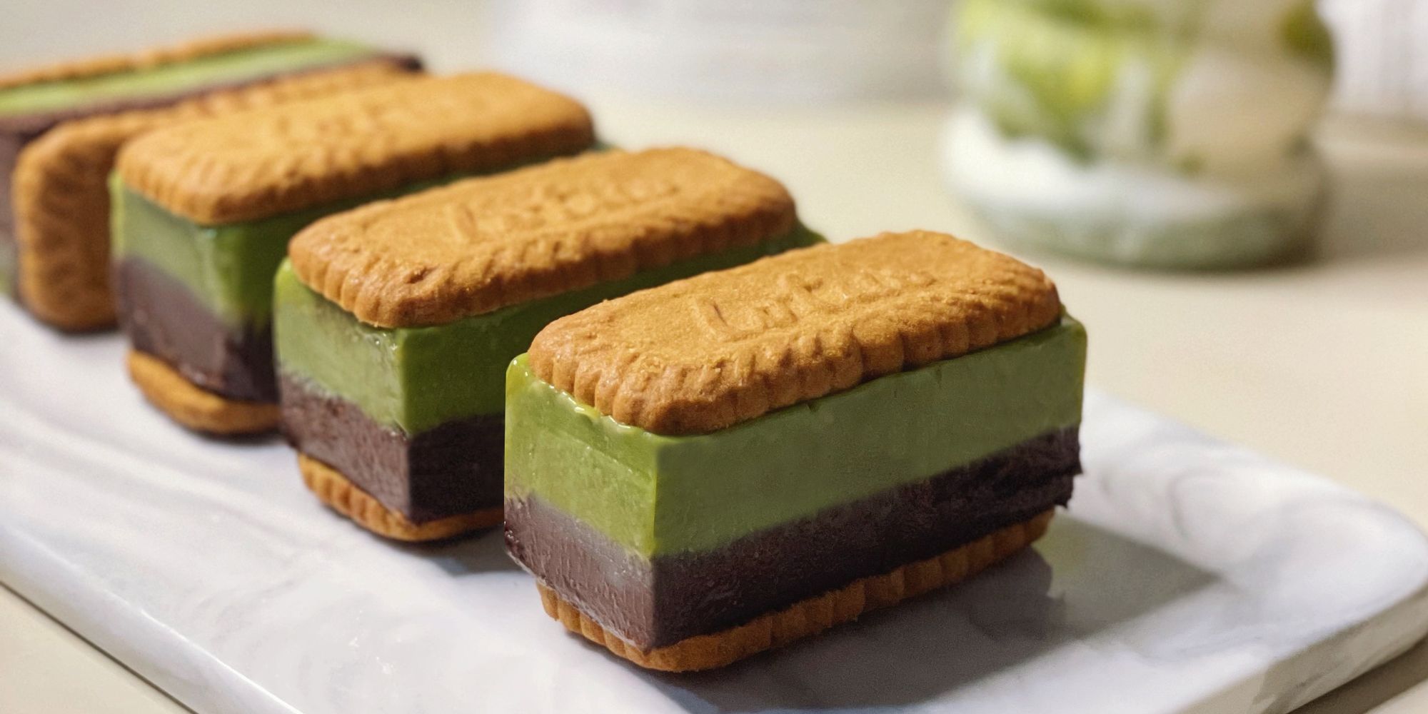 Genmaicha Chocolate Sandwich Cookie