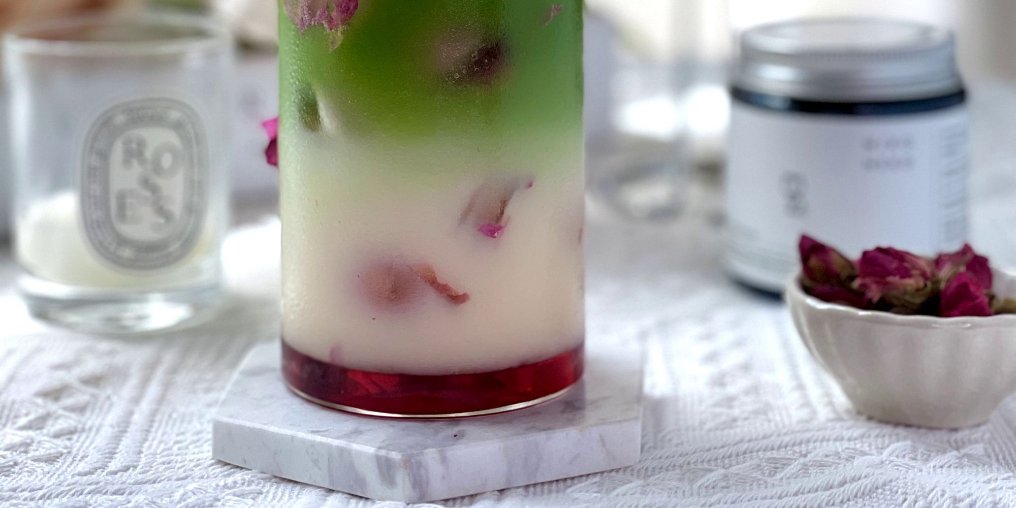 Rosie Matcha Yogurt Recipe using REN / Matcha powder