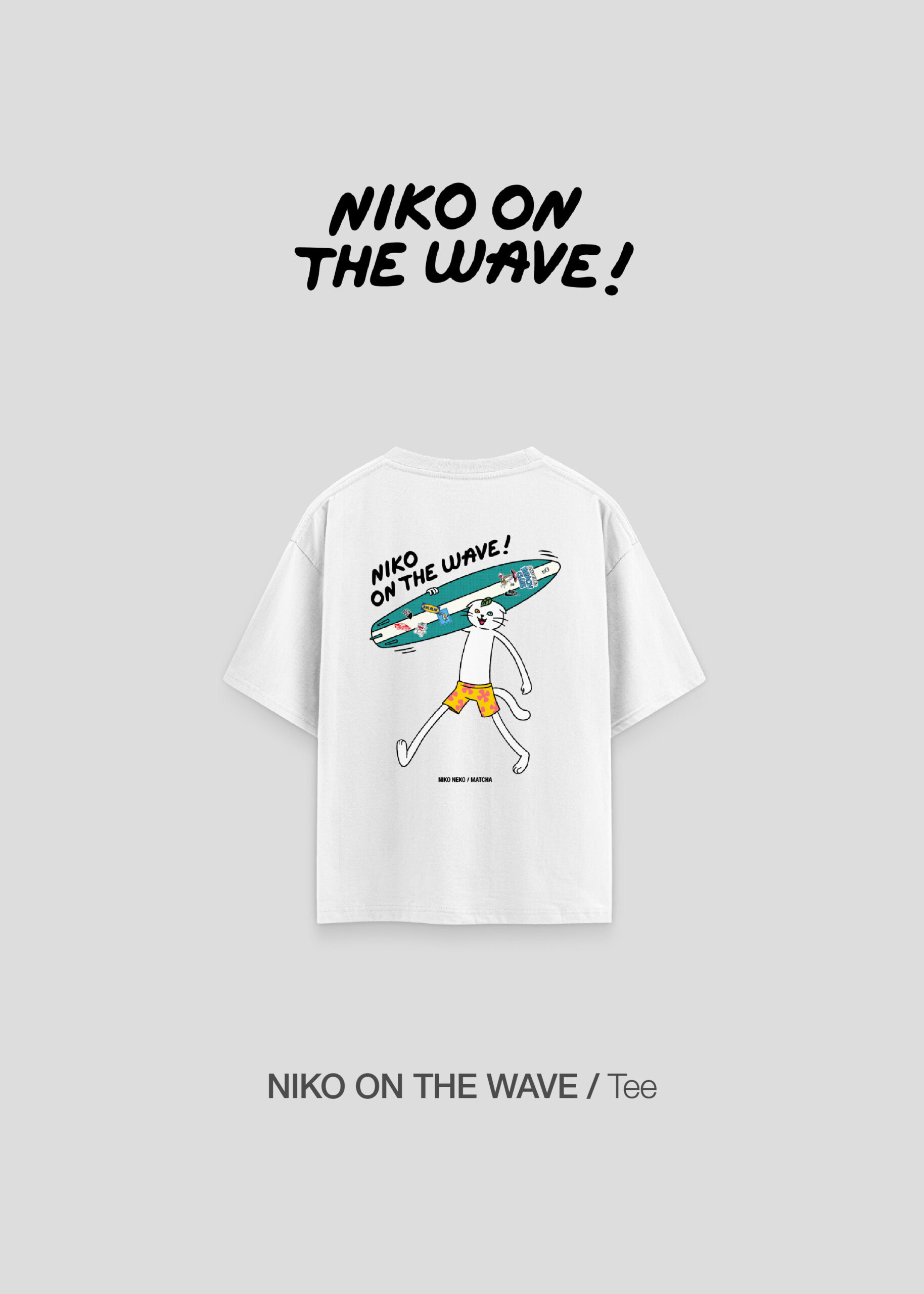 NIKO NEKO / NIKO ON THE WAVE TEE
