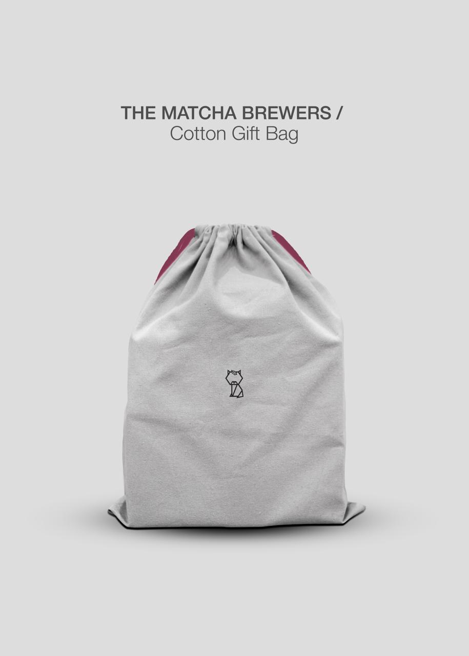 THE MATCHA BREWERS / Cotton Gift Bag