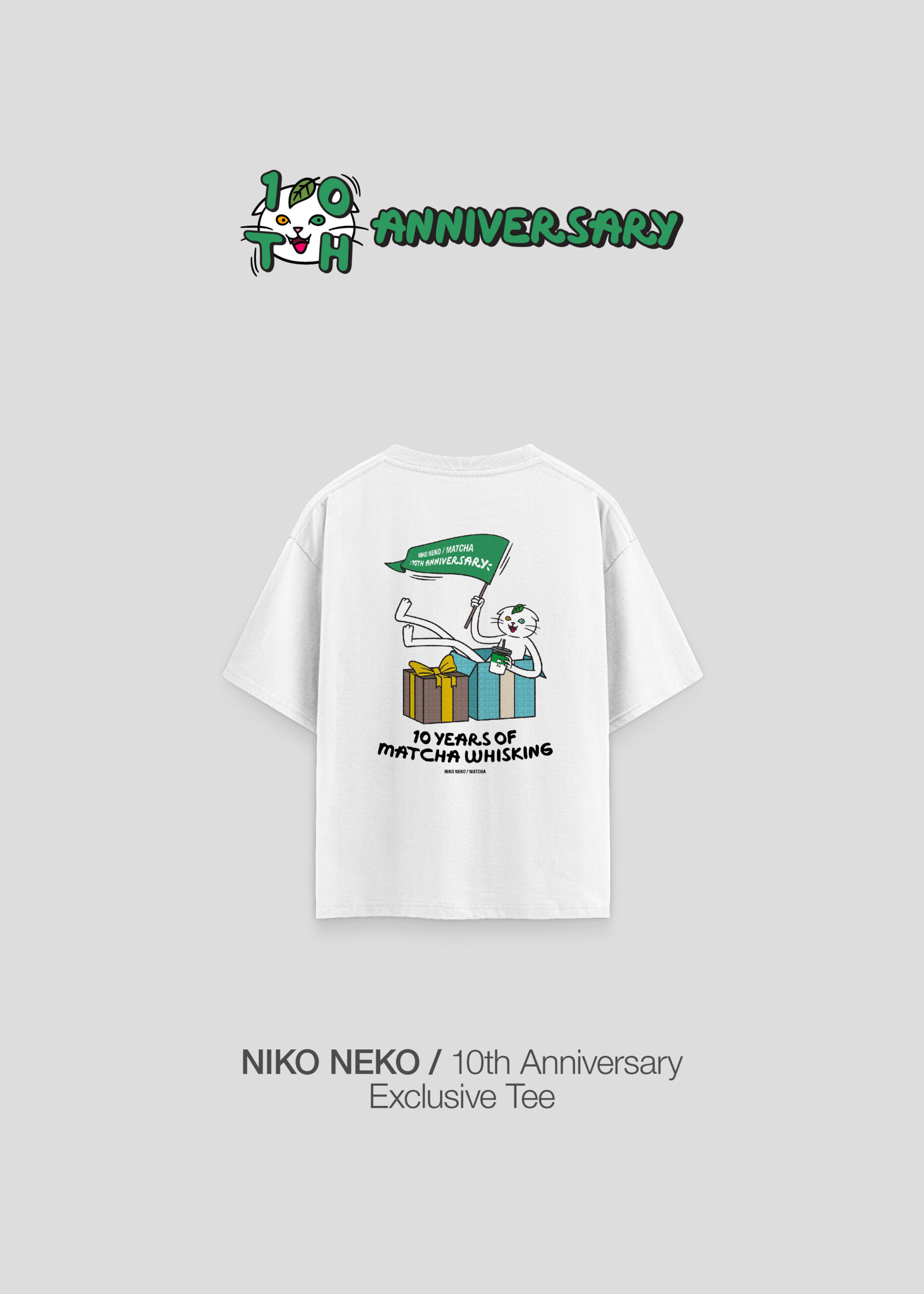 NIKO NEKO / 10TH ANNIVERSARY EXCLUSIVE TEE
