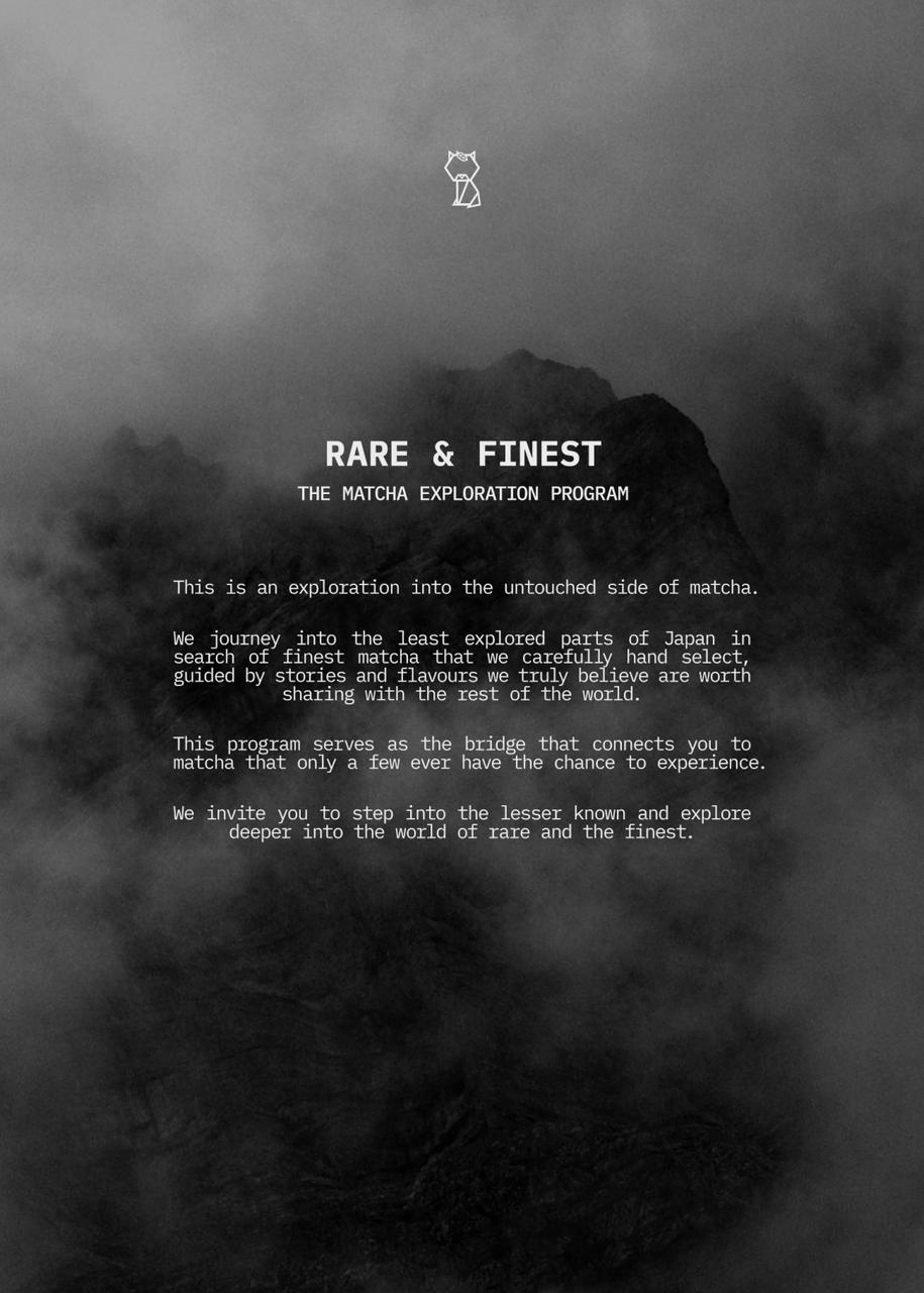 RARE & FINEST / Matcha Exploration Program - Image 2