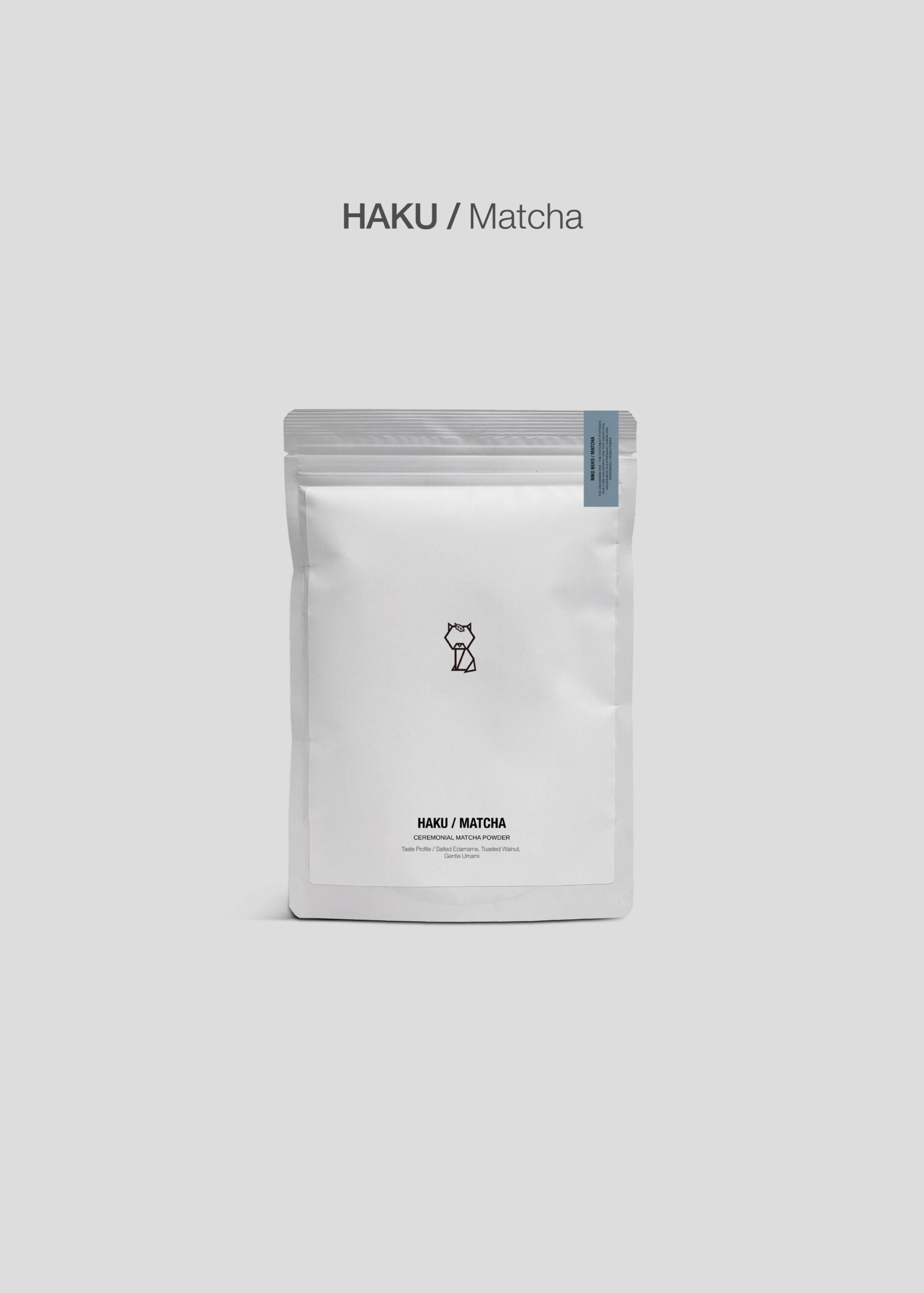 HAKU Ceremonial Matcha Powder by Niko Neko